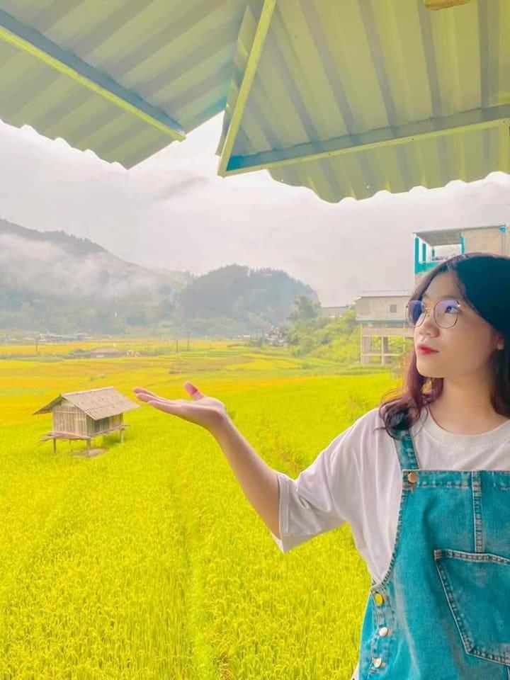 Hoa Son Tra Hotel Mu Cang Chai المظهر الخارجي الصورة