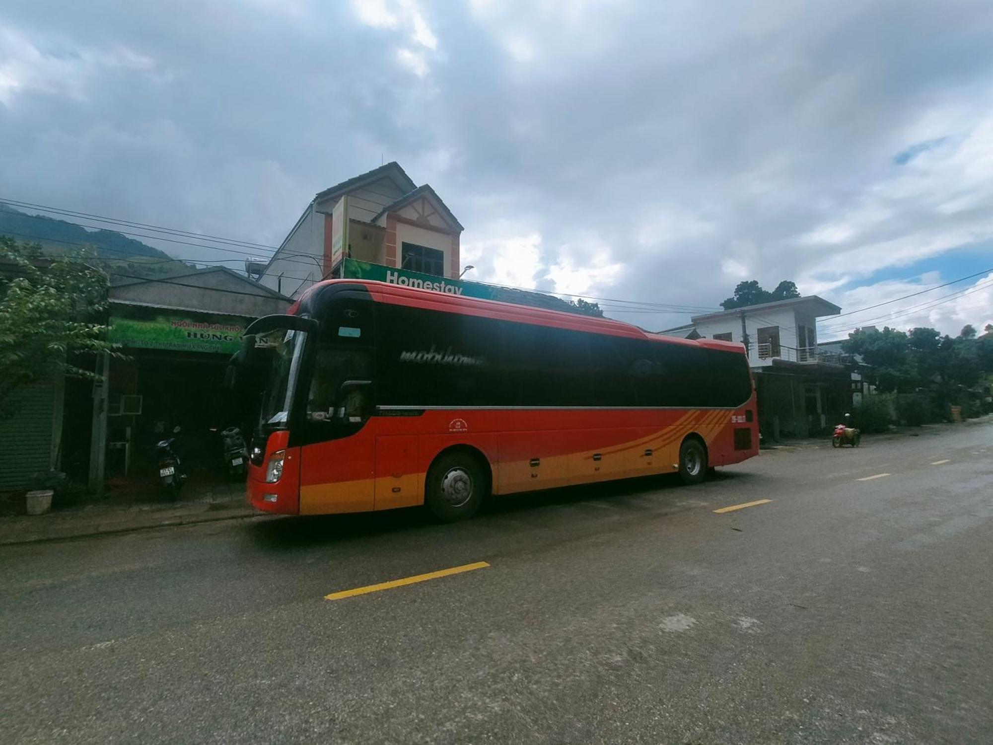 Hoa Son Tra Hotel Mu Cang Chai المظهر الخارجي الصورة